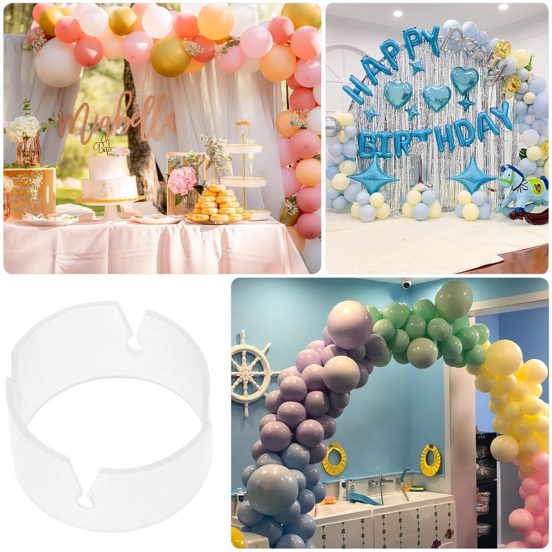 100 Pcs Balloon Arch Clips Connector Rings For Birthday Wedding Decoration Garland - Image 4