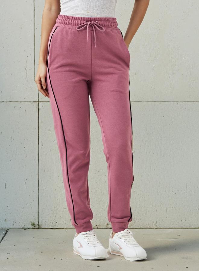 كابا بنطلون رياضي نسائي بقصة عادية وجيوب - Image 1