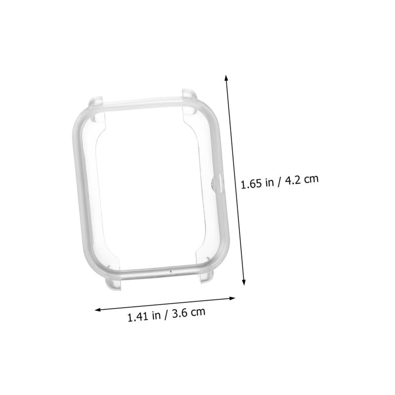 غطاء شفاف من TPU لحماية الساعة، خفيف الوزن ومقاوم للخدوش، مقاس 4.2 × 3.6 سم - Image 3
