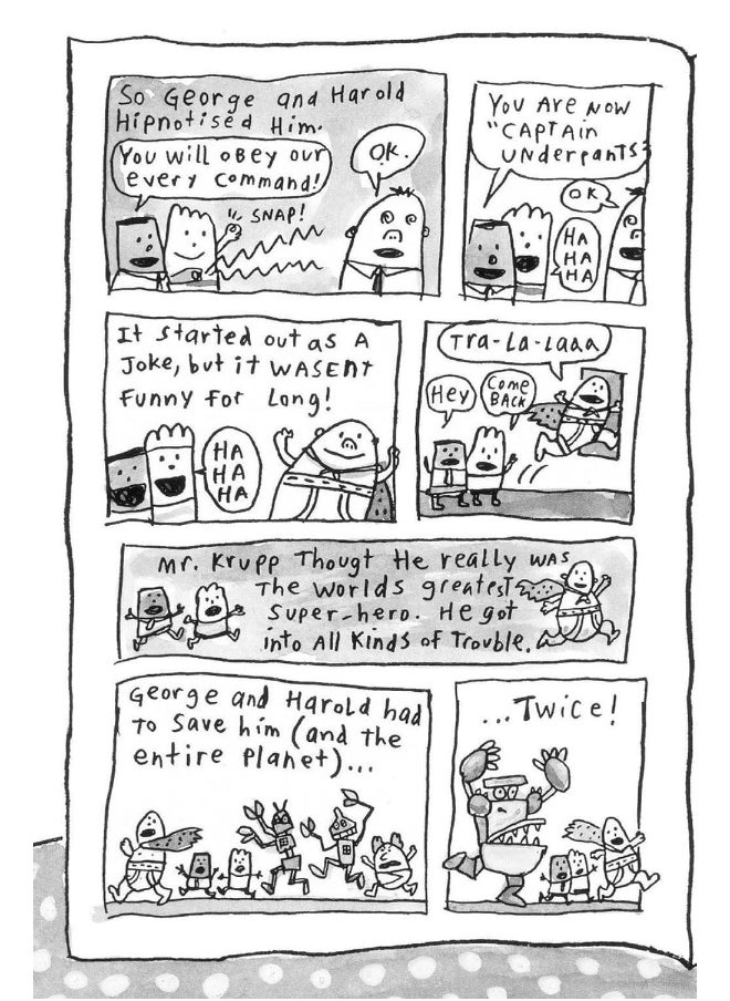 null - Captain Underpants and the Invasion of the Incredibly Naughty Cafeteria Ladies from Outer Space by Dav Pilkey, Paperback - Image 1