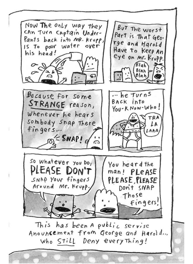 null - Captain Underpants and the Invasion of the Incredibly Naughty Cafeteria Ladies from Outer Space by Dav Pilkey, Paperback - Image 1