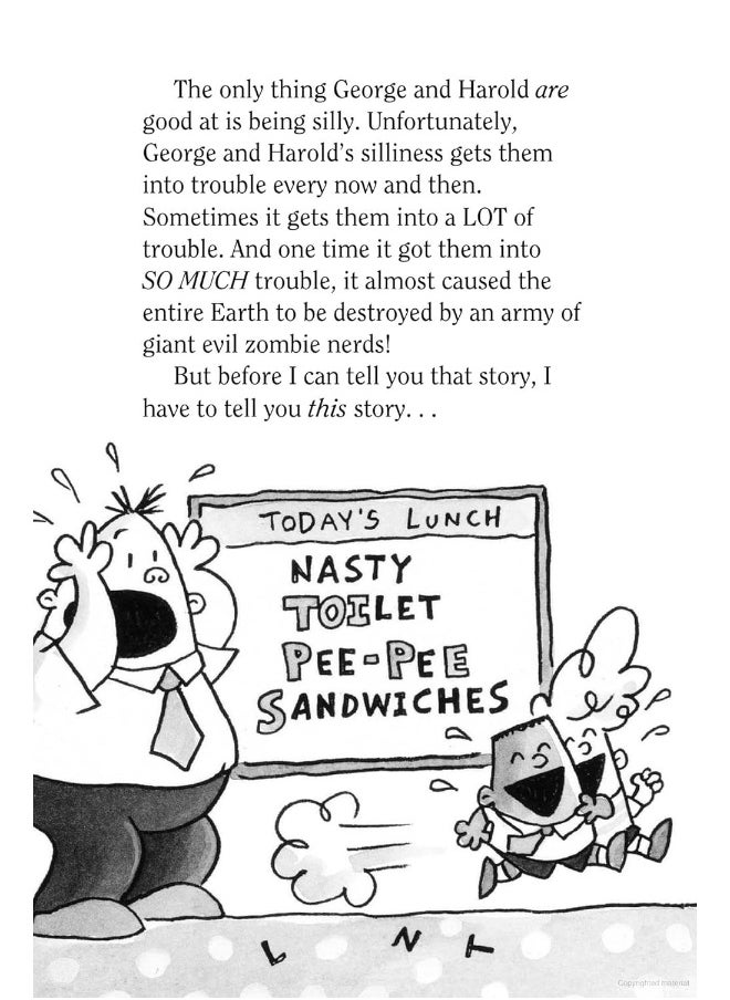 null - Captain Underpants and the Invasion of the Incredibly Naughty Cafeteria Ladies from Outer Space by Dav Pilkey, Paperback - Image 1