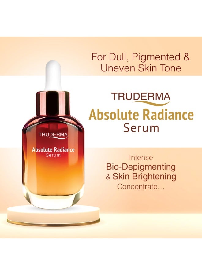 REGALIZ Truderma Absolute Radiance Serum | Intense Bio-Active De-Pigmenting & Skin Brightening Concentrate | 30ml - Image 3