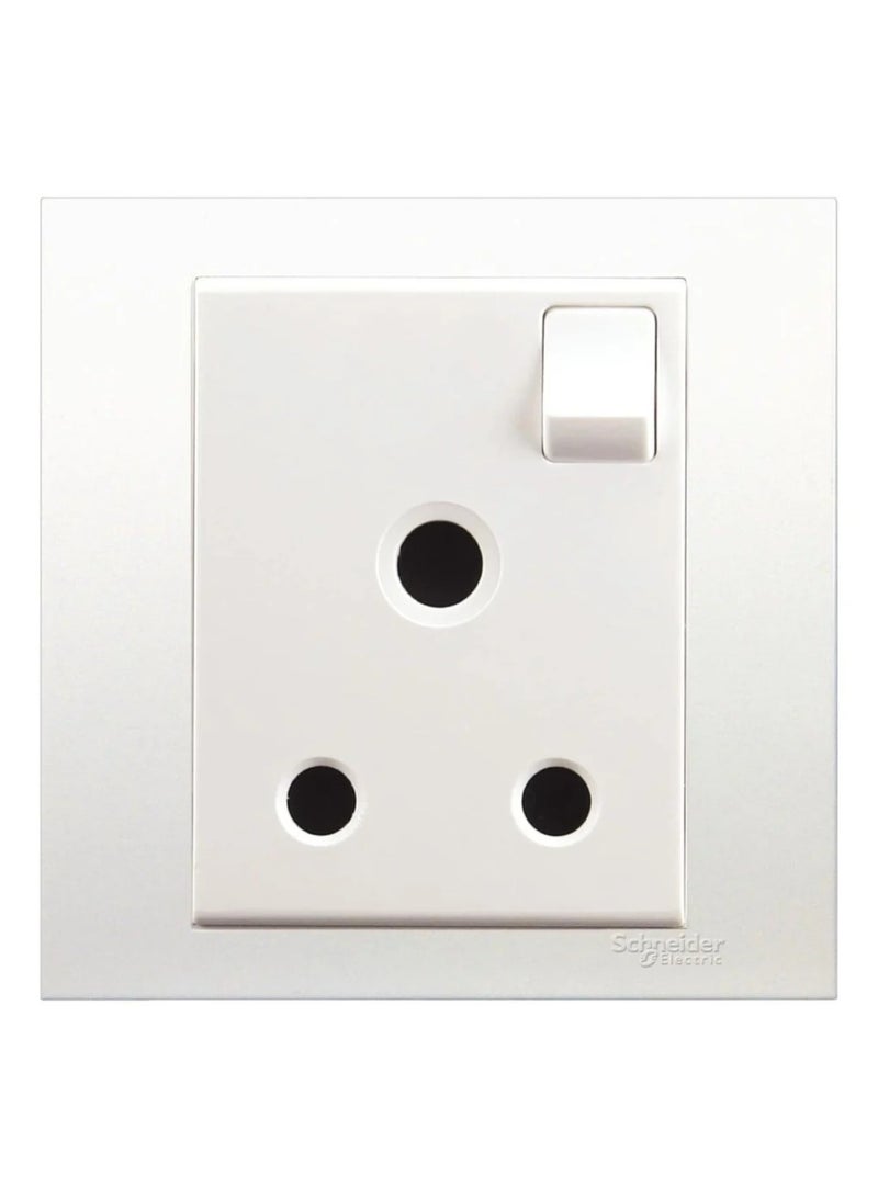 مقبس مفتاح دائري من شneider Electric Vivace 1 Gang 250VAC