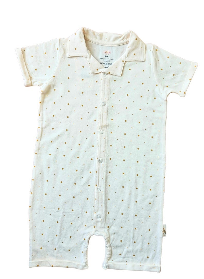 Elli Junior Bamboo Shirt Suit Golden Dots - Image 2