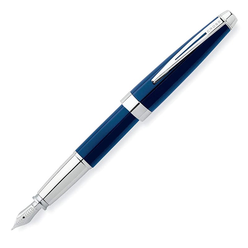 Cross Aventura Starry Blue Fountain Pen with Medium Nib (AT0156-2MS) - Image 3