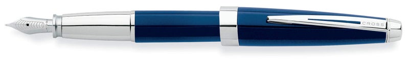 Cross Aventura Starry Blue Fountain Pen with Medium Nib (AT0156-2MS) - Image 1
