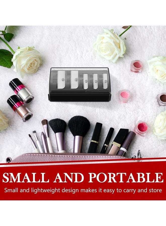 5 Hole Makeup Pencil Sharpener Cosmetic Tool Multiple Sizes Eyeliner And Lip Liner Sharpener For Women Sacapuntas De Lapiz Maquillaje - Image 5