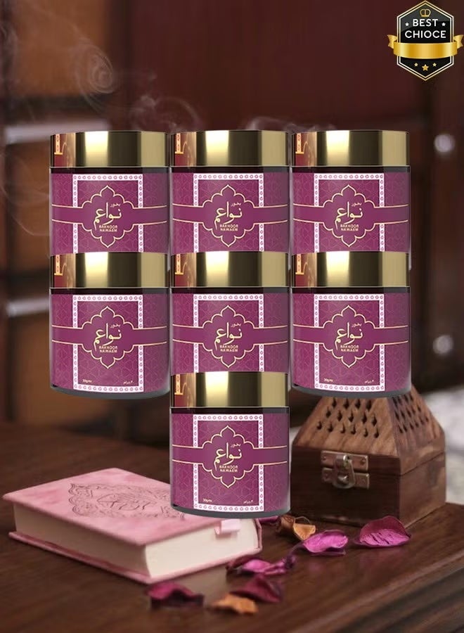 7 قطع بخور نواعم 30 جرام