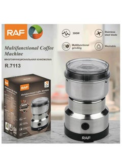RAF 300-Watt Electric Grinder For Grinding Coffee And Grains, With Sharp Blades  - Image 1