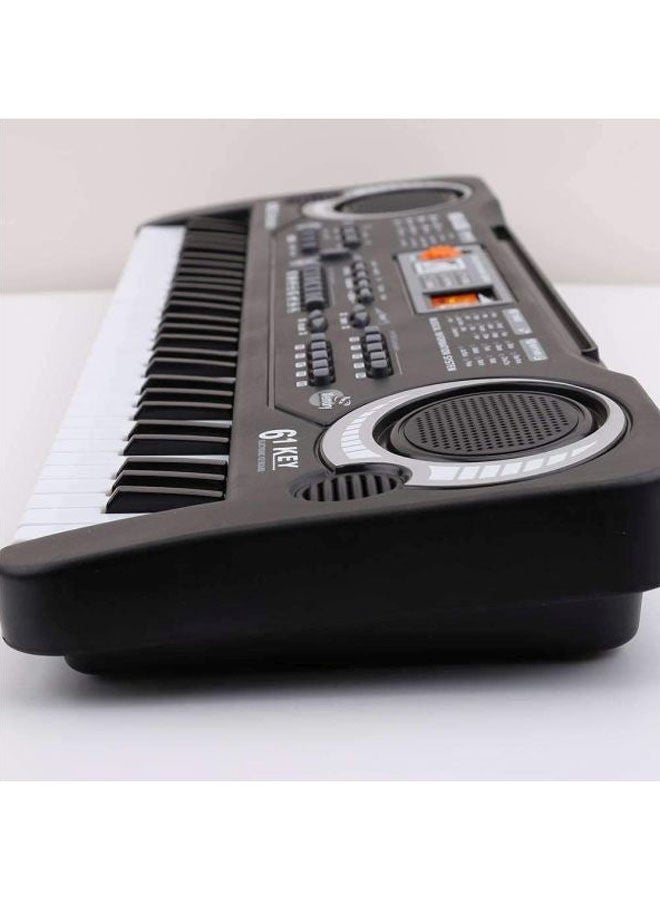 NIBEMINENT 61 Keys Digital Electric Piano With Microphone Portable Electronic Keyboards Set  - Image 2