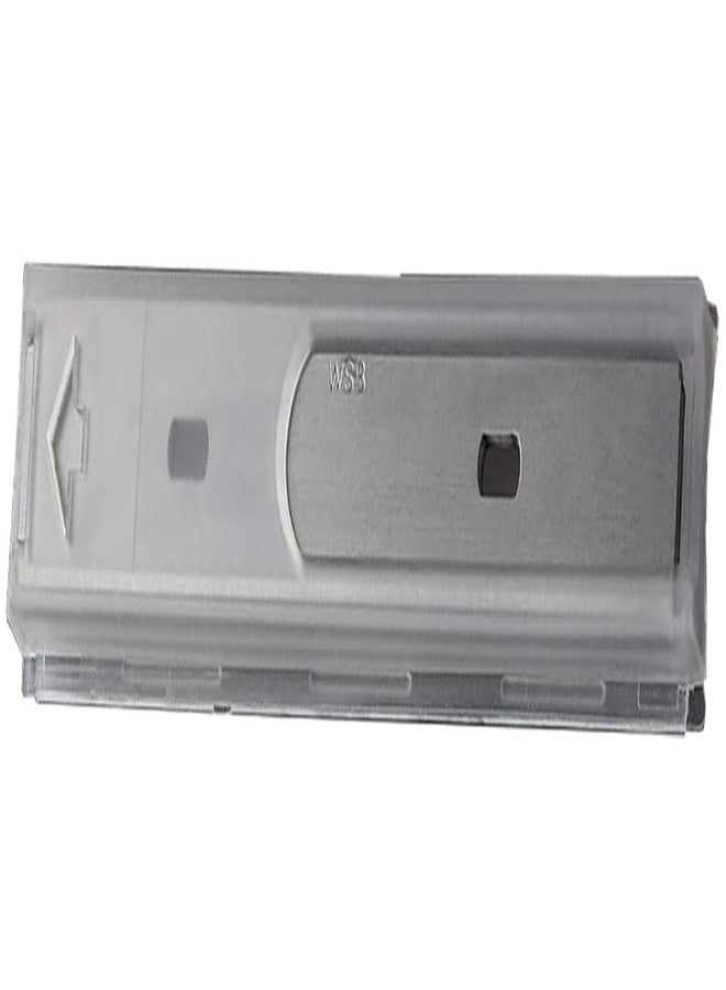 ALLWAY WSB10 Replacement Scraper Blades with Dispenser, 4", 10 Pack - Image 2
