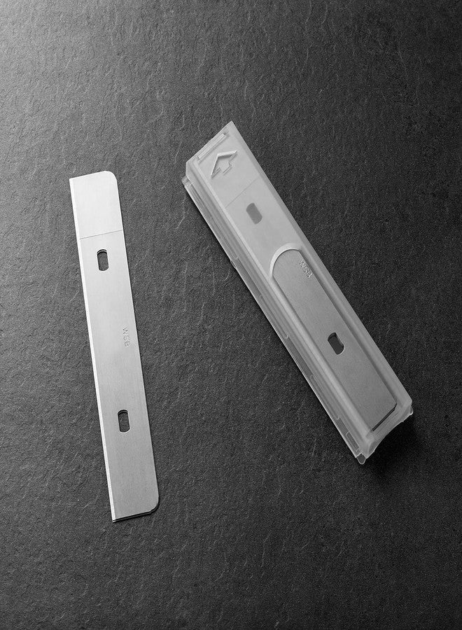 ALLWAY WSB10 Replacement Scraper Blades with Dispenser, 4", 10 Pack - Image 3