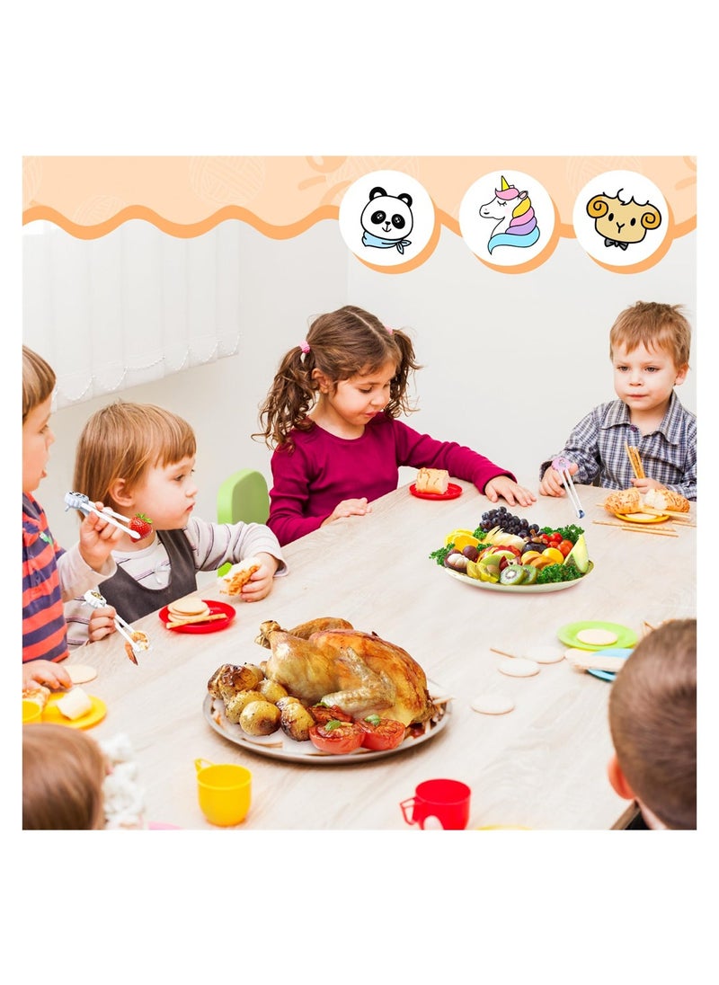 SYOSI - Kids Chopsticks Training, 3 Pairs Beginner Chopsticks, Cute  Kids Practice Chopsticks with Attachable Right or Left Handed Learning Chopstick Helper - Image 1