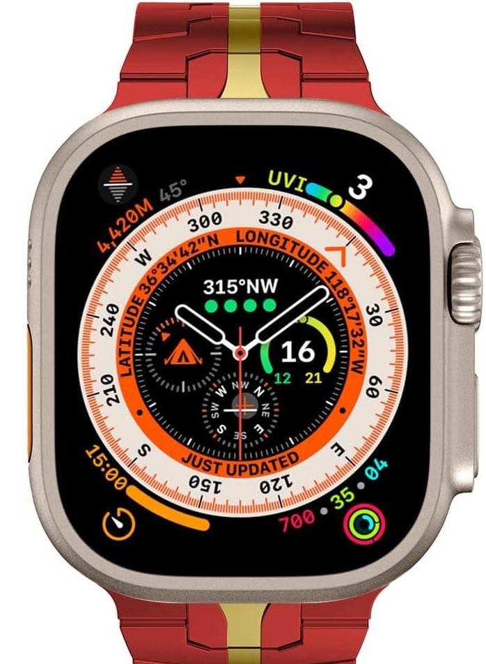 Y&D For Apple Watch 42mm 44mm 45mm 49mm Metal Strap - Image 5