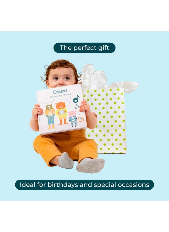 Cali's Books Calis Books Count Nursery Rhymes Music Book For Toddlers 1 3 Interactive Books For 1+ Year Old With 6 Animal Songs Educational Toddler Books Ages 1 3  - Image 5