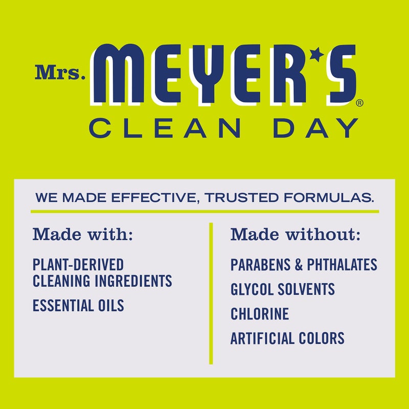 Mrs. Meyer's Clean Day MRS. MEYER'S CLEAN DAY Multi-Surface Cleaner Concentrate, Use to Clean Floors, Tile, Counters, Lemon Verbena, 32 fl. oz - Image 3