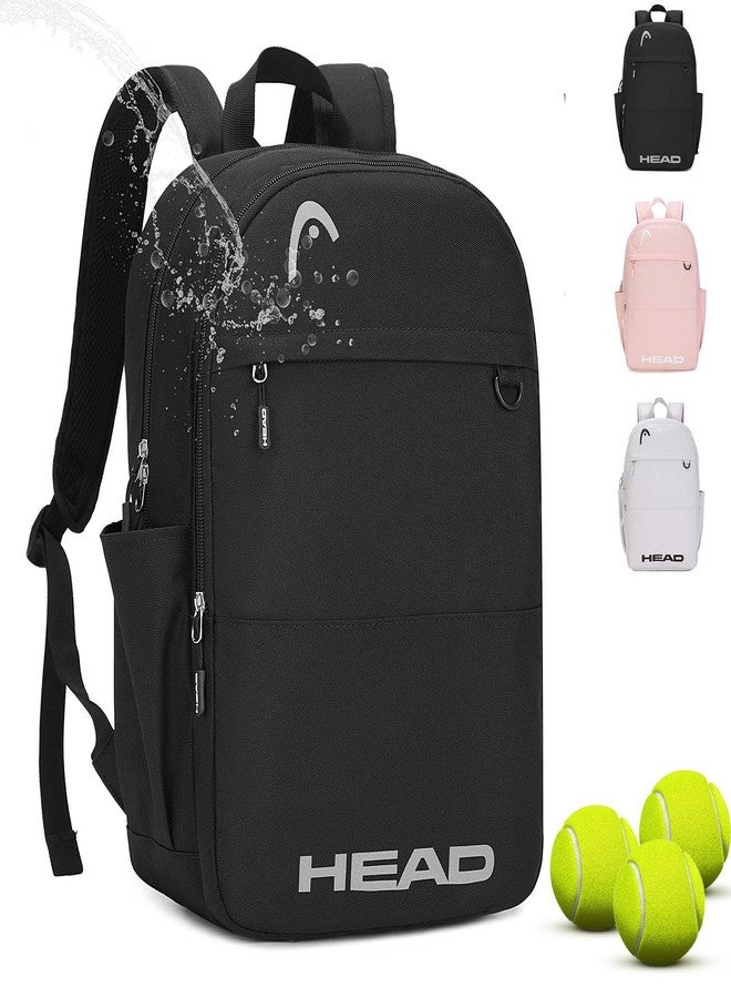 HEAD حقيبة ظهر سفر مقاومة للماء للنساء والرجال، حقيبة ظهر خفيفة الوزن لأجهزة الكمبيوتر تناسب دفتر 15.6 بوصة، حقيبة يومية غير رسمية لحقائب الكلية لعطلة نهاية الأسبوع/الليالي/الرياضة/الصالة الرياضية/العمل/اللياقة البدنية - Image 1