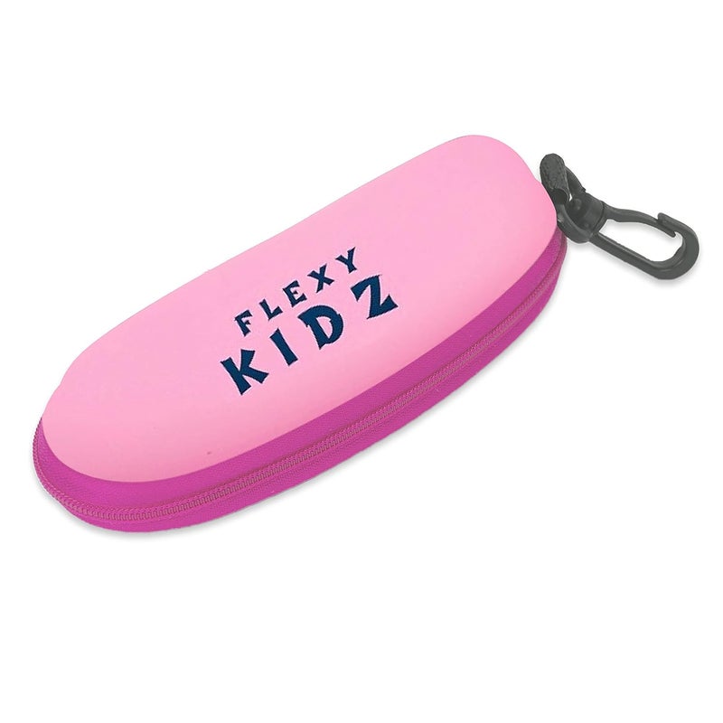 Flexi Kidz Blue Light Blocking Anti Glare Zero Power Unbreakable Eyeglasses Spectacle Frame Protection From TV Mobile Laptop Computer for Kids Girls Boys Unisex With Antislip Silicone Band - Image 5