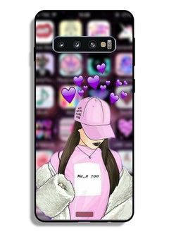 Tolwak Samsung Galaxy S10 Plus Protective Case Cover Anti Social Club  - Image 2