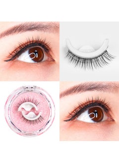 1 Pairs Self Adhesive Reusable Adhesive Eyelashes