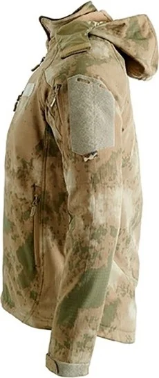 Karcamp 5 Pocket Tactical Double Softshell Waterproof Unisex Coat Jacket