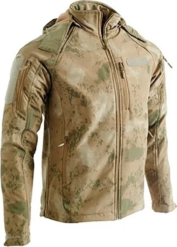 Karcamp 5 Pocket Tactical Double Softshell Waterproof Unisex Coat Jacket