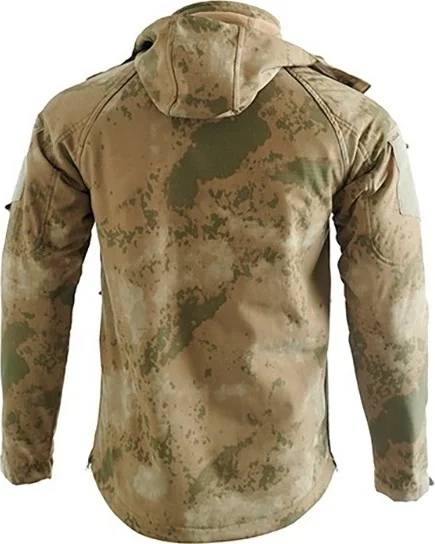 Karcamp 5 Pocket Tactical Double Softshell Waterproof Unisex Coat Jacket