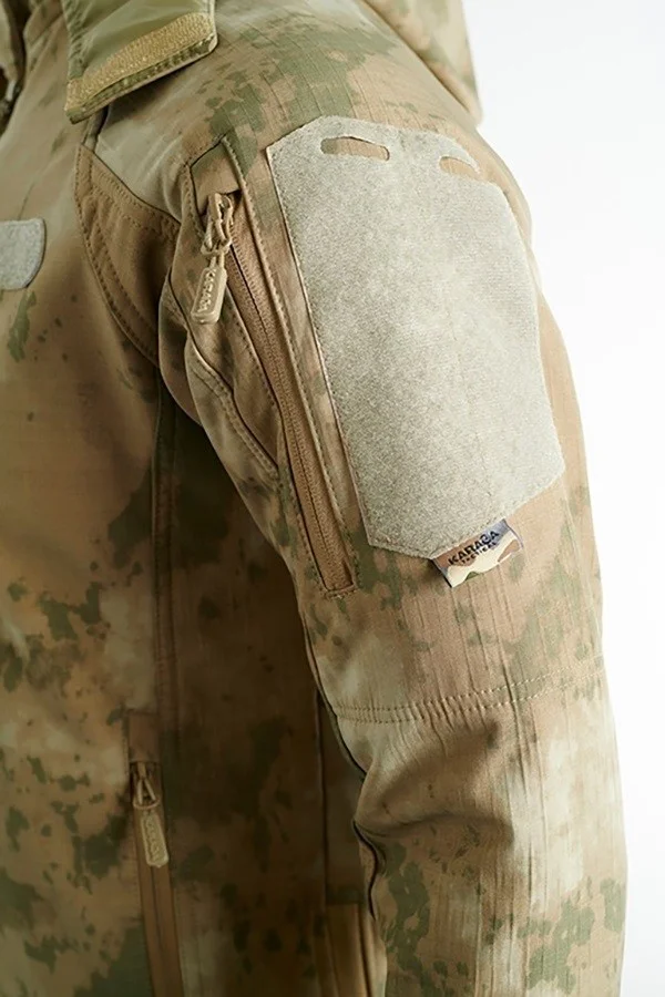 Karcamp 5 Pocket Tactical Double Softshell Waterproof Unisex Coat Jacket