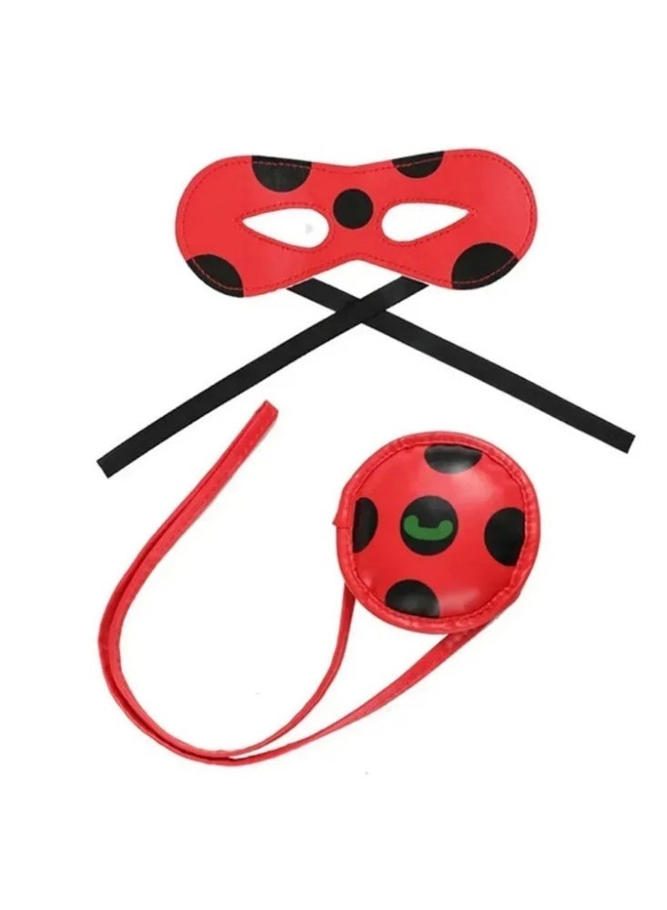 Ladybug Miraculous Printed Ladybug Themed Party Fancy Dress Cosplay Costume For Kids - Image 4