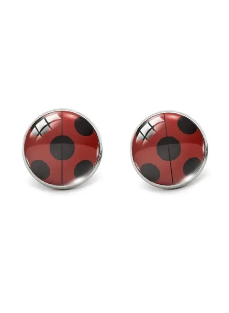 Ladybug Miraculous Printed Ladybug Themed Party Fancy Dress Cosplay Costume For Kids - Image 5