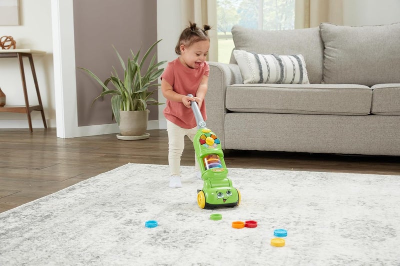 LeapFrog Pick Up & Count Vacuum, Role Play Toy with Lights, Colours & Counting, Pick Up Counters in Three modes of play, Learning Toy for Toddlers, Gift for ages 2, 3, 4+ Years, English Version - Image 3