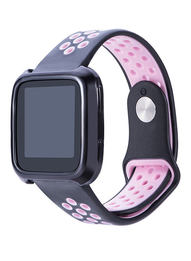 NIBEMINENT Ultra-Thin Protective Case Cover For Fitbit Versa Black - Image 4