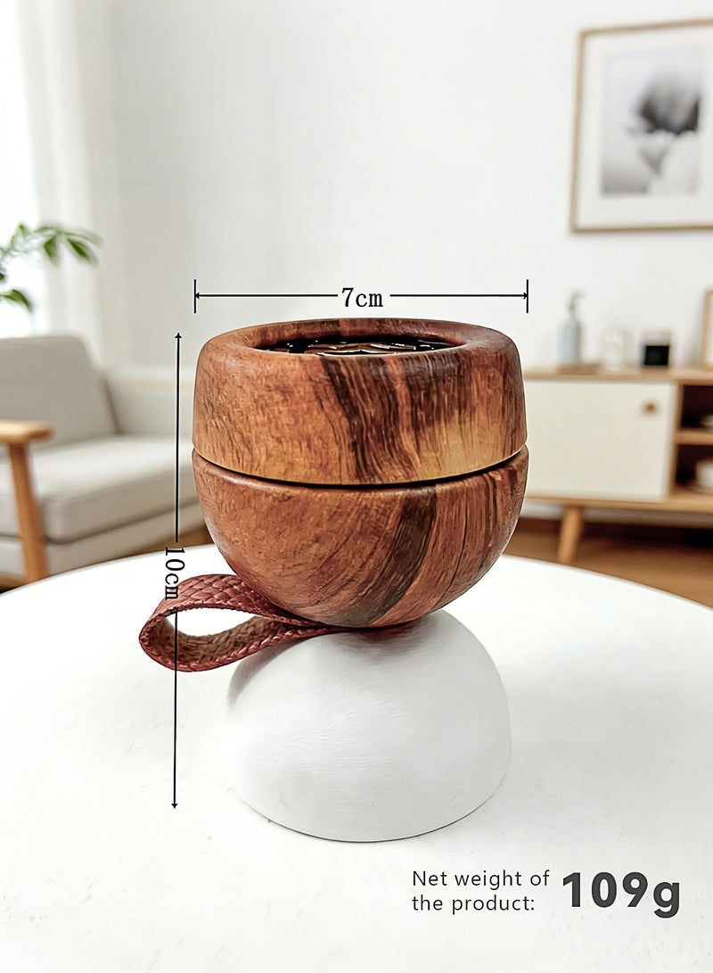 ٢ قطع مبخرة خشب بالسيراميك - Image 4