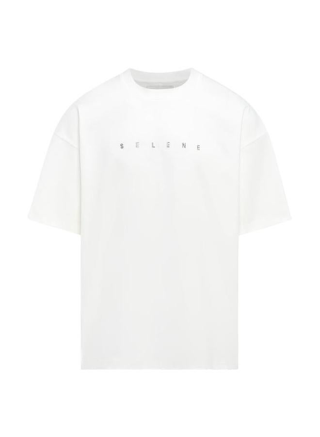 Selene Unisex - Logo Print Oversized T-Shirt - Image 1