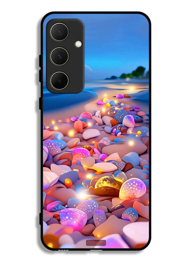 Tolwak Samsung Galaxy A35 5G Protective Case Cover Stones Art - Image 1