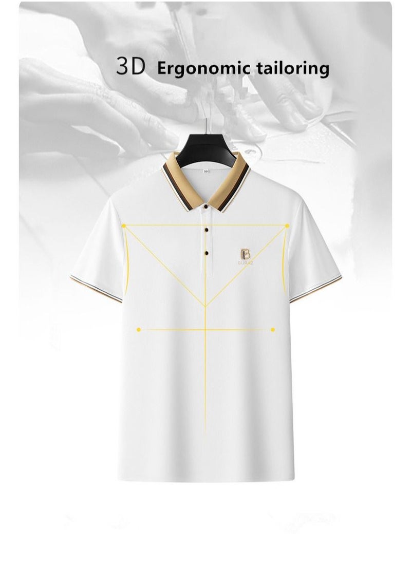 Collar Embroidery Casual Short Sleeved Men's Polo Shirt - pzsku/ZC35562990E974F2C21CAZ/45/_/1682059830/f79faffa-7480-4e2b-9730-700e058c33cf