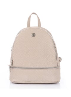 DejaVu Embossed Pattern One Main Compartment Backpack  - Image 1