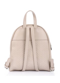 DejaVu Embossed Pattern One Main Compartment Backpack  - Image 3