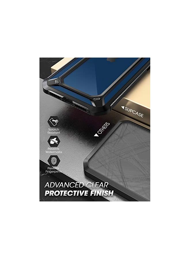 سوبكيس حافظة سلسلة Unicorn Beetle EXO Pro لهاتف iPhone 12 / iPhone 12 Pro (إصدار 2020) مقاس 6.1 بوصة، مع واقي شاشة مدمج، حافظة واقية هجينة ممتازة (أسود) - Image 4