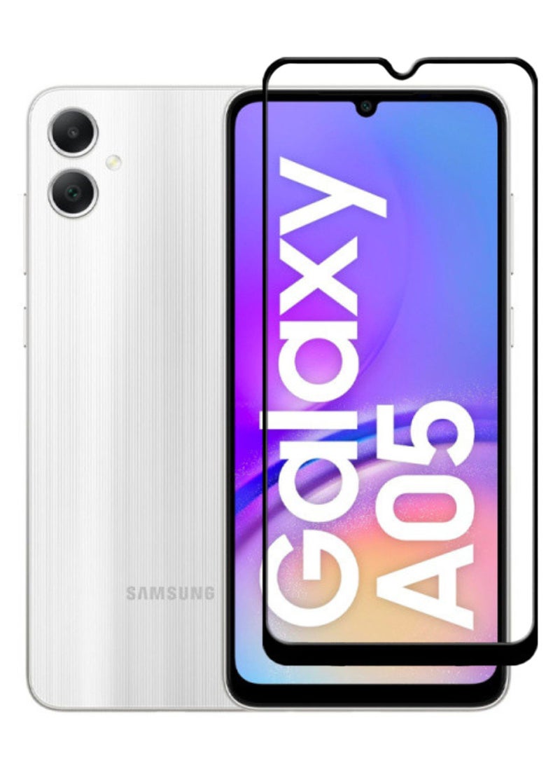 ACLIX Antistatic ESD Dustproof Premium Quality High Definition Tempered Glass Screen Protector Designed For Samsung Galaxy A05 - Image 1