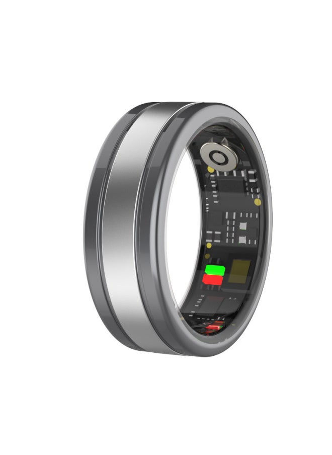 Generic R18 Smart Ring Gesture Control Short Video Novel Page Turning Photo Multi-sport Language Mode Fashion-Color:Black (no. 12)  - Image 4