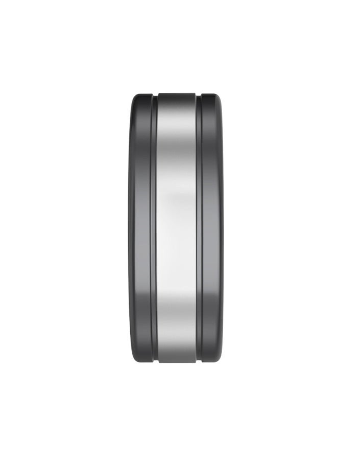Generic R18 Smart Ring Gesture Control Short Video Novel Page Turning Photo Multi-sport Language Mode Fashion-Color:Black (no. 12)  - Image 3