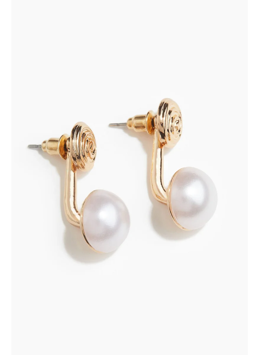 H&M Front And Back Earrings