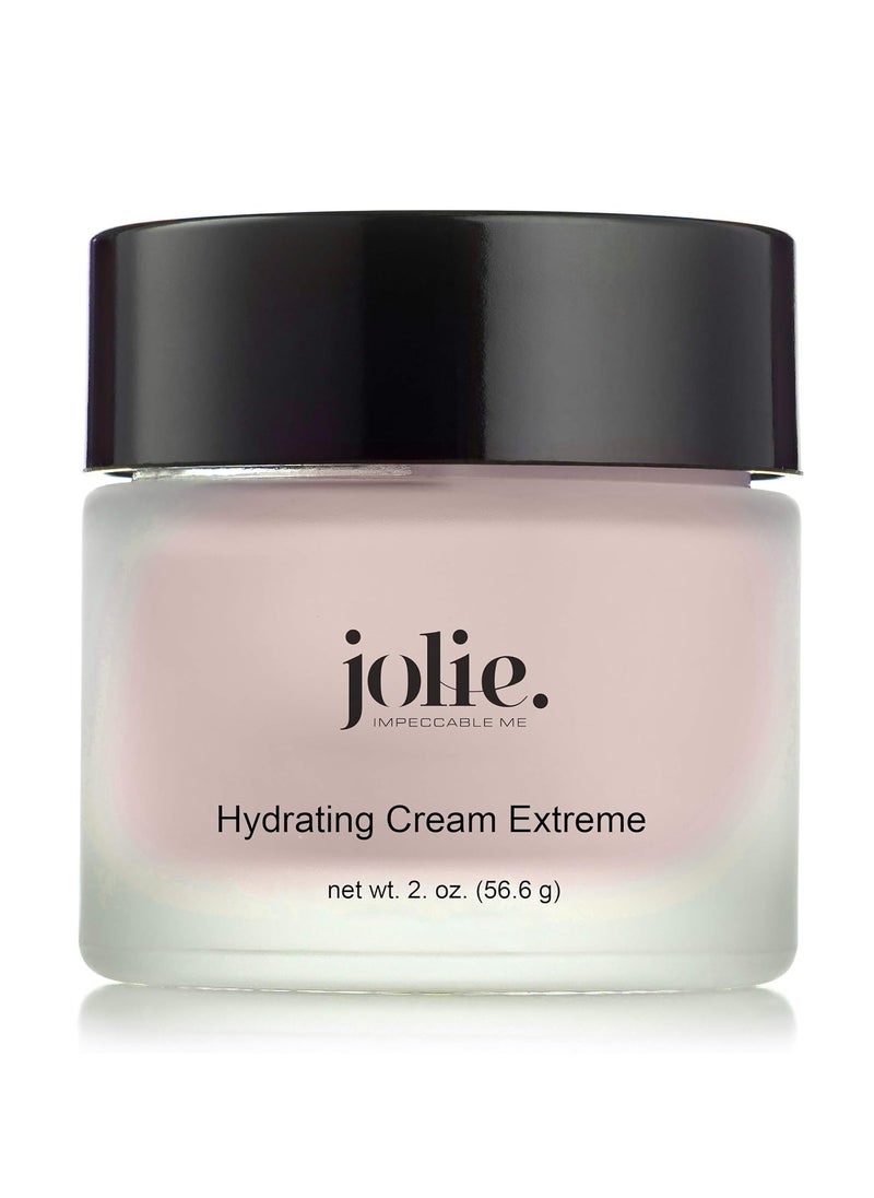 Jolie Jolie Hydrating Night Cream - Ultra Rich Emollient Face Cream - Extreme Hydration - Dry Skin Types - Paraben Free, Cruelty Free 2 oz. 