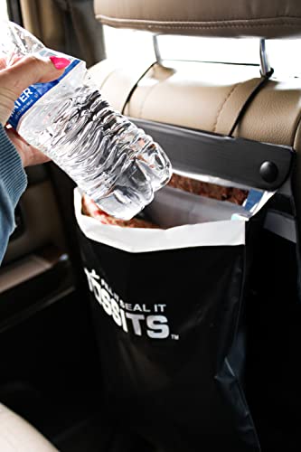 Tossits Disposable Garbage Bags (Set of 7) - Leakproof, Smellproof - Large, Car-Friendly - Image 3