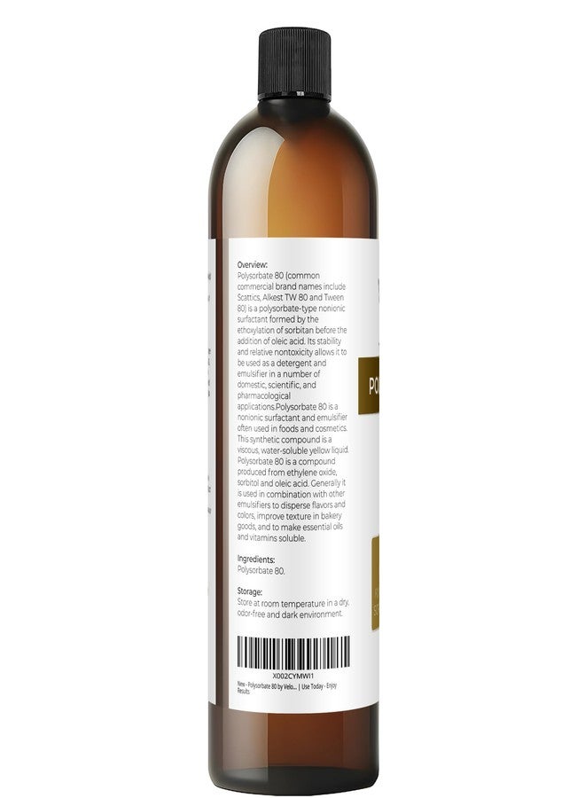 velona Polysorbate 80 by Velona - 32 Fl Oz | Solubilizer, Food & Cosmetic Grade | All Natural for Cooking, Skin Care and Bath Bombs, Sprays, Foam Maker | Use Today - Enjoy Results - Image 3