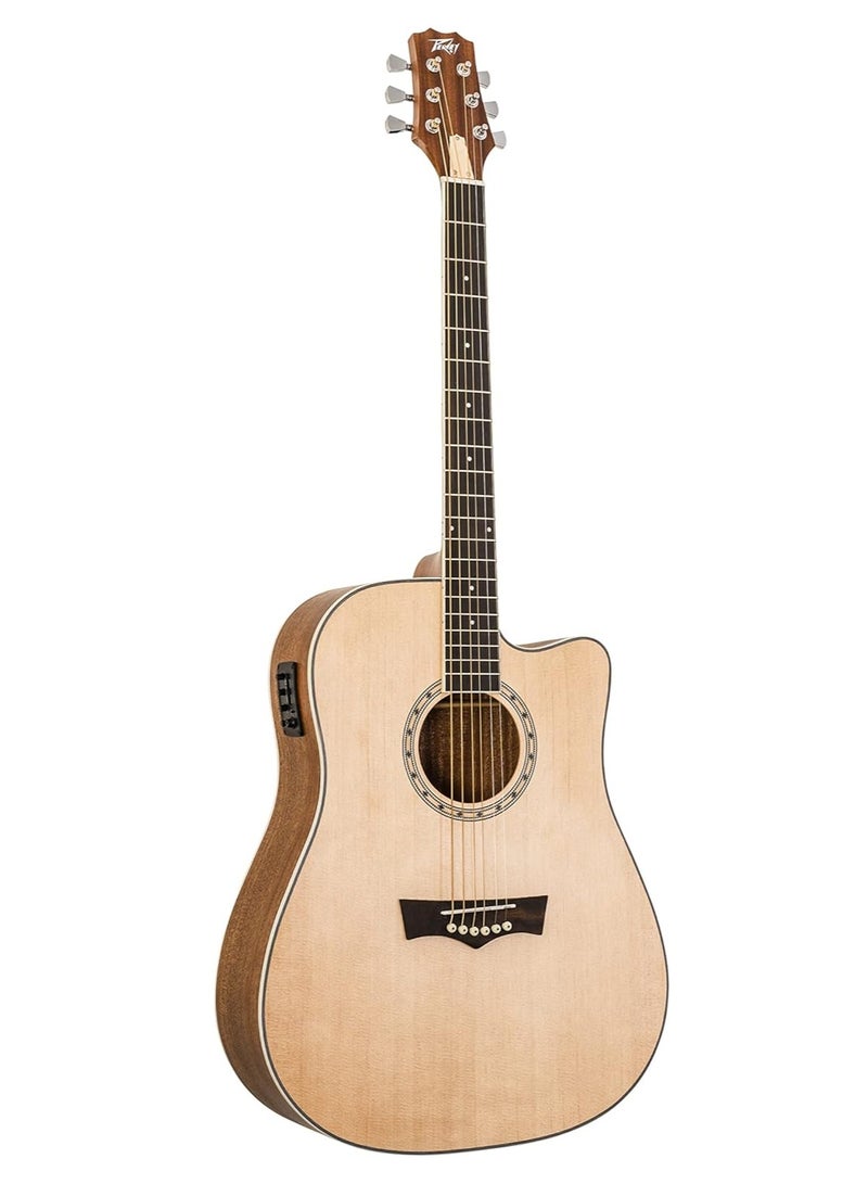 Peavey Peavey Delta Woods™ DW-2 CE™ Solid Top Cutaway Acoustic-Electric Guitar with Electronics 03620300 - Image 1