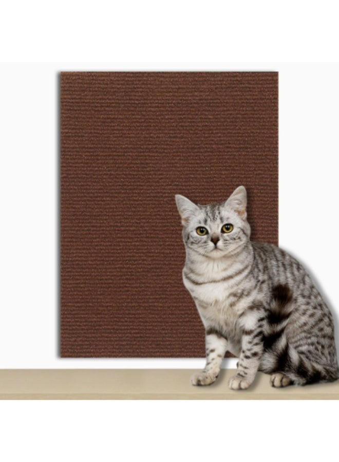Anti-cat scratching sofa protective sticker fabric furniture cat scratching pad can be cut self-adhesive repair sofa cat scratching board wall sticker - Image 1