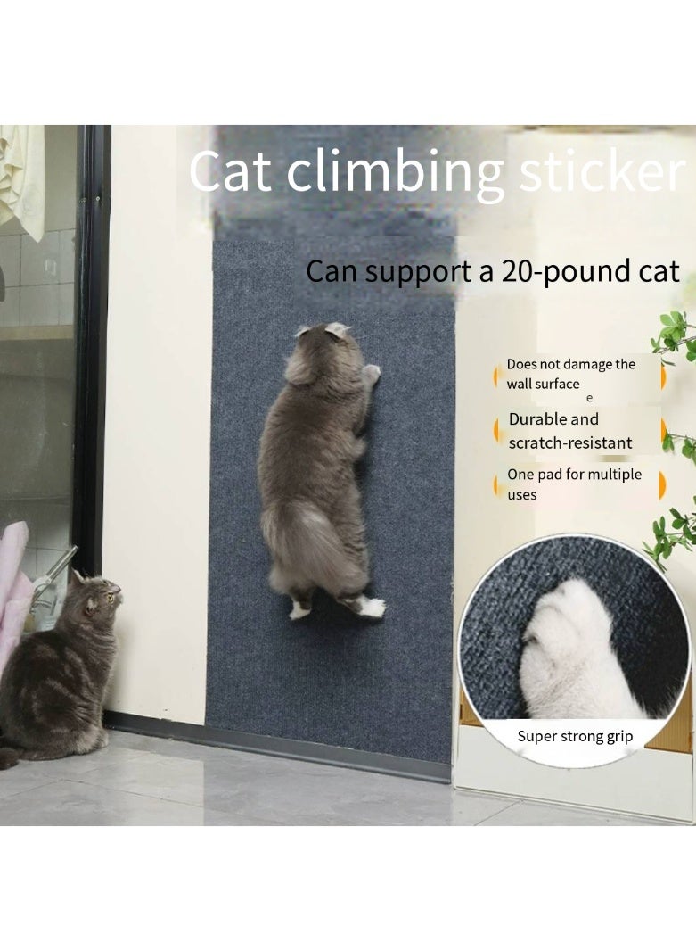 Anti-cat scratching sofa protective sticker fabric furniture cat scratching pad can be cut self-adhesive repair sofa cat scratching board wall sticker - Image 4
